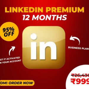 LinkedIn Premium Business Plan (12 Months)